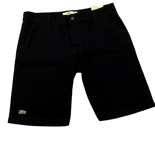 Bermuda jeans lacoste branca sales