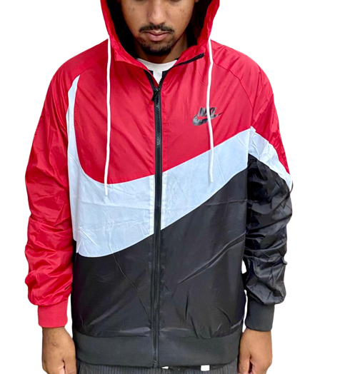 Corta vento nike vermelho feminino discount