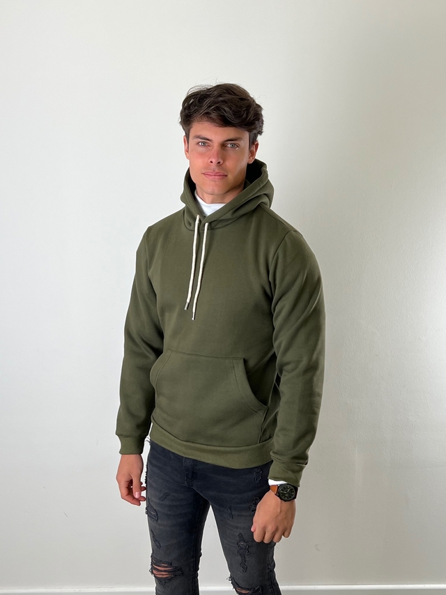 Hoodie verde militar 2025