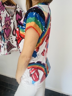 Remera Rainbow - comprar online