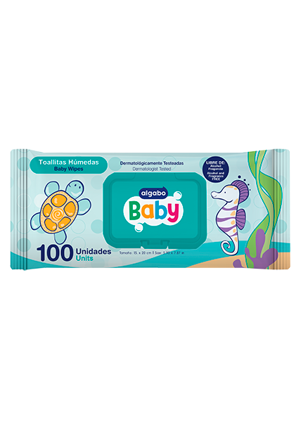 Caja x18 Baby Toallitas Húmedas 100u con tapa