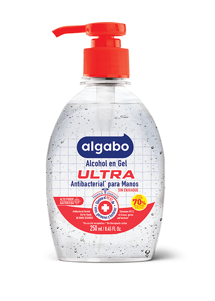 Caja x15 Alcohol en gel Ultra 250ml - Algabo Shop