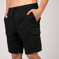 Bermuda Billabong Jogger Cargo Negro (11127703) - comprar online