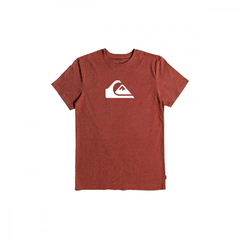 Remera de Niño Quiksilver Comp Logo Heather (Bordó)