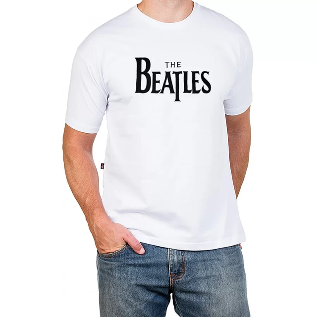 camiseta john paul ringo george branca