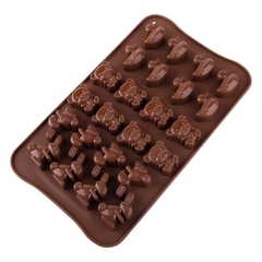 Forma para Chocolate Bichos Ou
