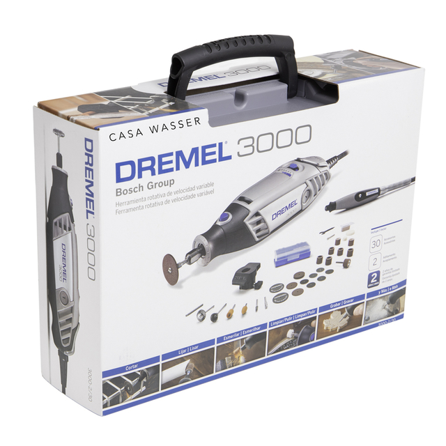 Torno DREMEL 3000 con 30acc - Comprar en Casa Wasser