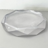 Bandeja lapidada cristal - 33cm diâmetro