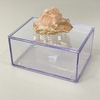 Caixa de acrílico quartzo rosa