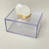 Caixa de acrílico quartzo branco