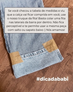 Calça Wide Leg Jeans Clara - Babiwood | Moda feminina estilosa, versátil e atemporal