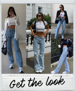 Calça Wide Leg Jeans Clara - loja online