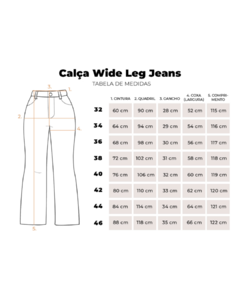 Imagem do Calça Wide Leg Jeans Clara