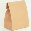Embalagem Saco Papel Kraft Delivery Fast Food 200 Unid. ( 23x34x14 )