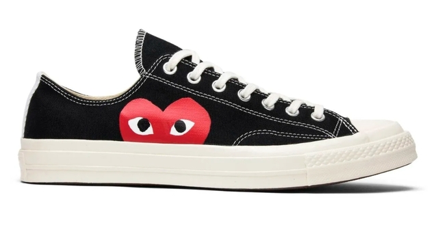 Commes des garcons play x converse clearance