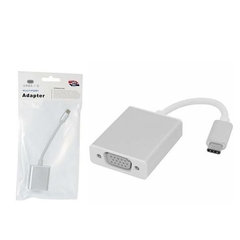 CONVERSOR USB-C VGA FEMEA