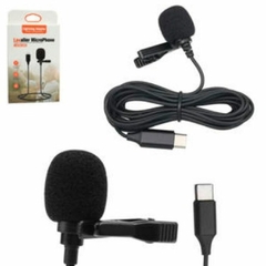 MICROFONE LAPELA TYPE-C MIC0039