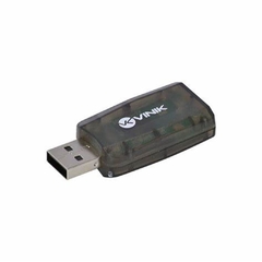 ADAPTADOR PLACA DE SOM USB 5.1 CANAIS VIRTUAL AUSB51 na internet