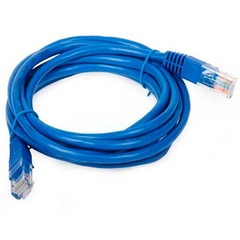 CABO PATCH CORD CAT6 2,5 METROS AZUL MAXI TELECOM