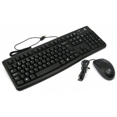 KIT TECLADO + MOUSE USB MK120 LOGITECH na internet