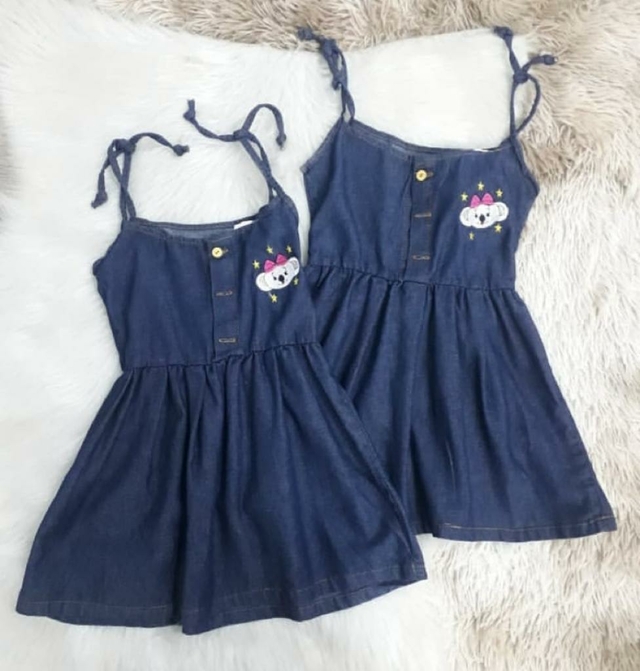 Vestido jeans infantil 2025 lilica ripilica