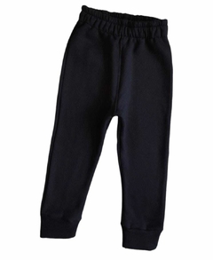 JOGGIN FRISADO NEGRO BOLSILLO CON MOÑO - comprar online