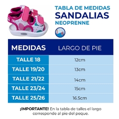 Imagen de SANDALIAS CON ABROJOS TIBURON