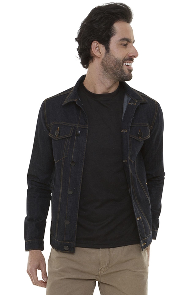 Jaqueta jeans hotsell masculina comprar