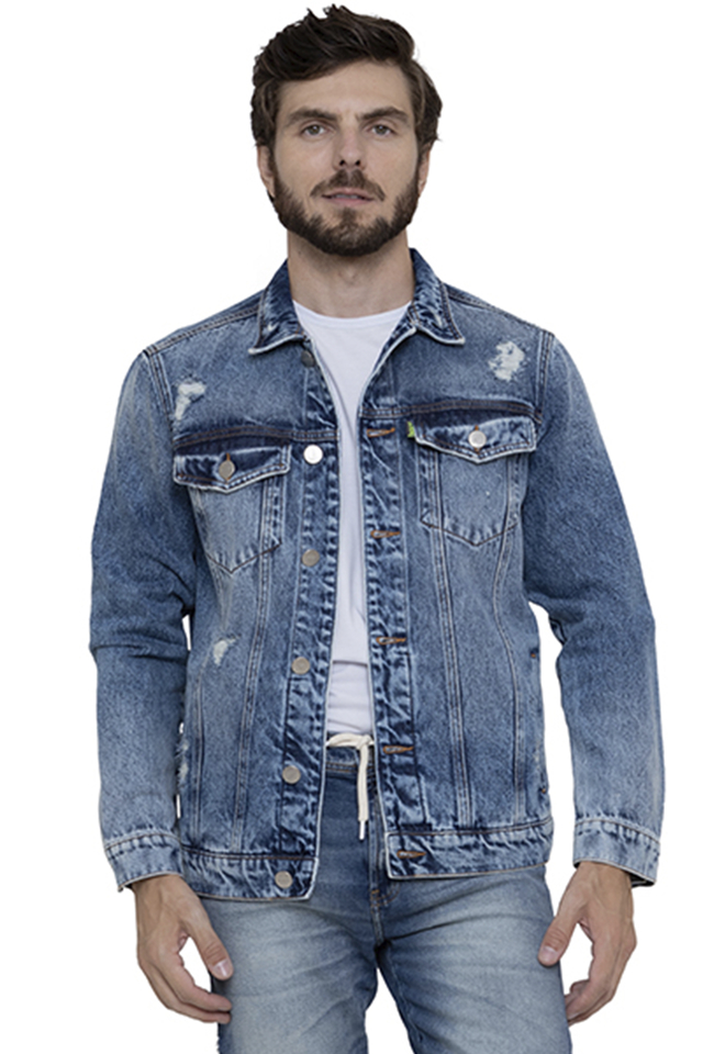 Jaqueta sales jeans classica