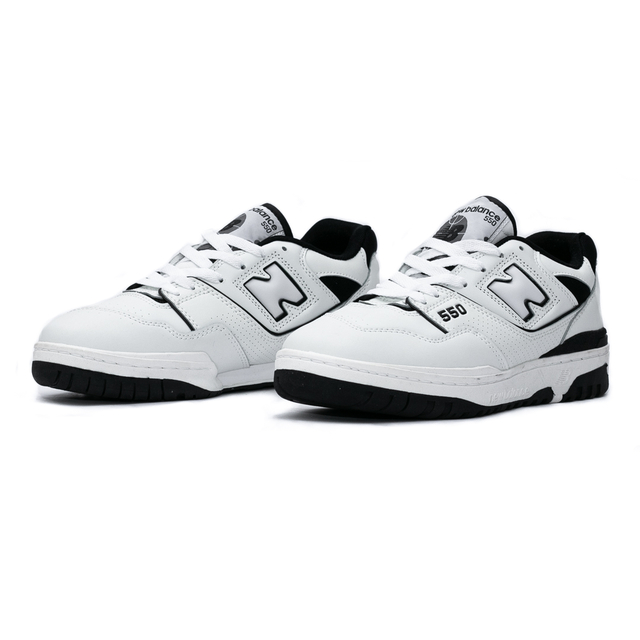 New balance negras blanco hot sale