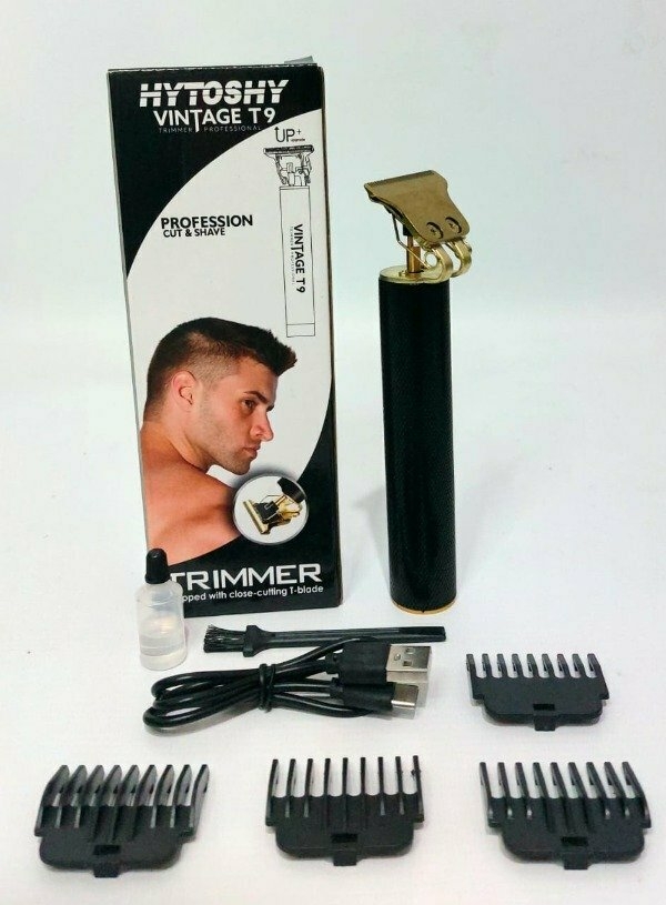 Maquina Profesional Corta Patilla Barba Pelo Vintage