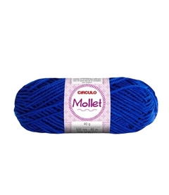 Kit 5 Novelos Fio Lã Mollet 40g Círculo Tricô/Crochê Cores - comprar online