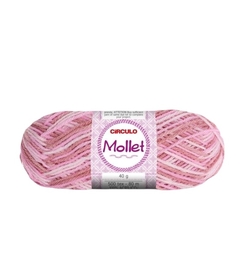 Lã Mollet 40g Círculo Tricô/Crochê Cores Lisas e Multicolor - comprar online