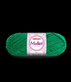 Kit 5 Novelos Fio Lã Mollet 40g Círculo Tricô/Crochê Cores - comprar online