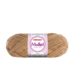 Kit 5 Novelos Fio Lã Mollet 40g Círculo Tricô/Crochê Cores - loja online