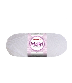 Kit 5 Novelos Fio Lã Mollet 40g Círculo Tricô/Crochê Cores - comprar online