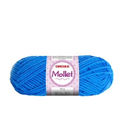 Lã Mollet 40g Círculo Tricô/Crochê Cores Lisas e Multicolor - loja online