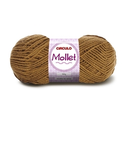 Kit 5 Novelos Fio Lã Mollet 100g Círculo Cores Tricô/Crochê - loja online