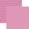 10 Papéis para Scrapbook Chevron Mistos