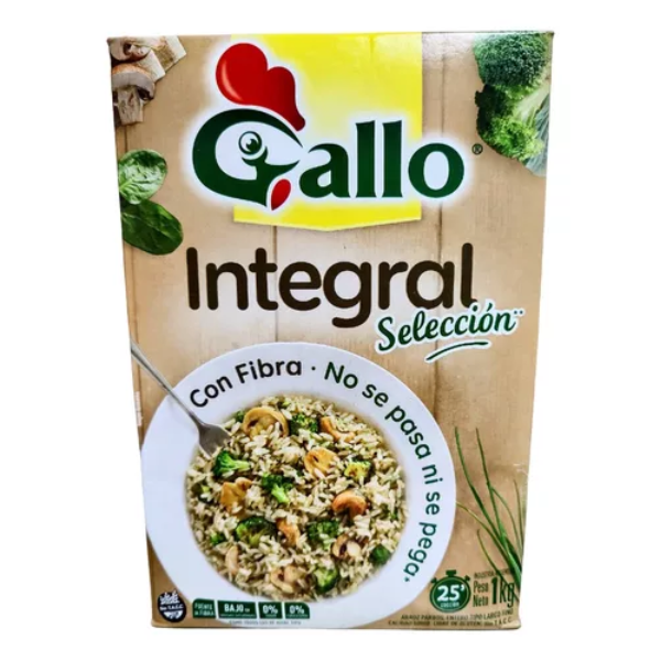 Arroz integral x 500g