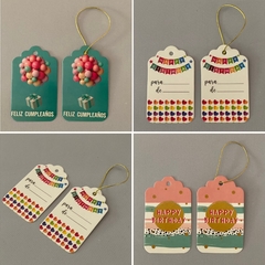 PACK x 15 WINCOTAGS FELIZ CUMPLE - comprar online