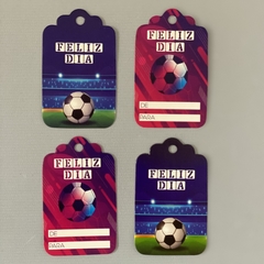 PACK x 15 WINCOTAGS FUTBOL FELIZ DIA - comprar online