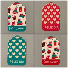 PACK x 15 WINCOTAGS FELIZ DIA / CUMPLE - comprar online