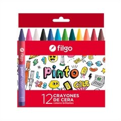 CRAYONES DE CERA FILGO PINTO x12