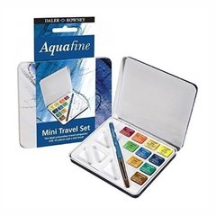 ACUARELASS AQUAFINE MINI TRAVEL SET DALER ROWNEY X10