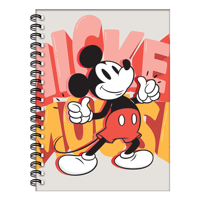 Libreta A5 Note Mooving Disney Mickey Mouse 