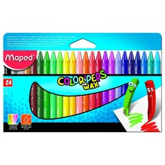 CRAYON MAPED COLORPEPS x 24COL.
