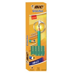 LAPIZ BIC EVOLUTION No2 C/GOMA - comprar online