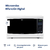 MICROONDAS BGH 28L DIGITAL/ GRILL BLANCO