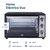 HORNO ELECTRICO BGH 40L GRILL MECANICO DUO